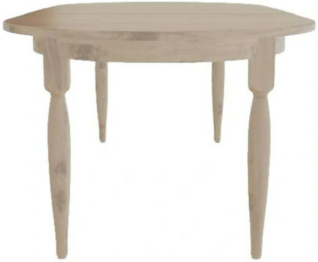 Mavin Customizable 42" x 66" Oval Extendable Dining Table with 18" Leaf-2