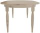 Mavin Customizable 42" x 66" Oval Extendable Dining Table with 18" Leaf-2