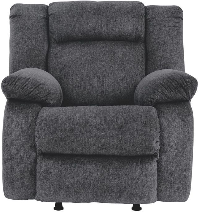 Signature Design by Ashley® Burkner Marine Power Rocker Recliner-1