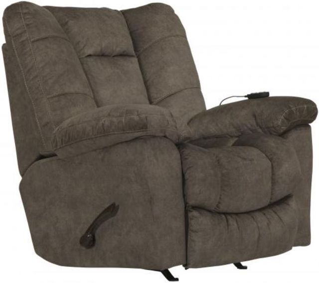 Catnapper® Manfred Buckskin Rocker Recliner with Heat and Massage-0