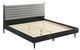 Armen Living Artemio 3-Piece Black Queen Bedroom Set-1