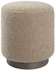 Uttermost® Avila Latte Round Ottoman-0