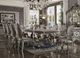 ACME Furniture Versailles 2-Piece Antique Platinum/Silver Arm Chair Set-1