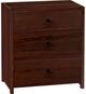 Butler Specialty Company Lark Walnut 3-Drawer Nightstand-0