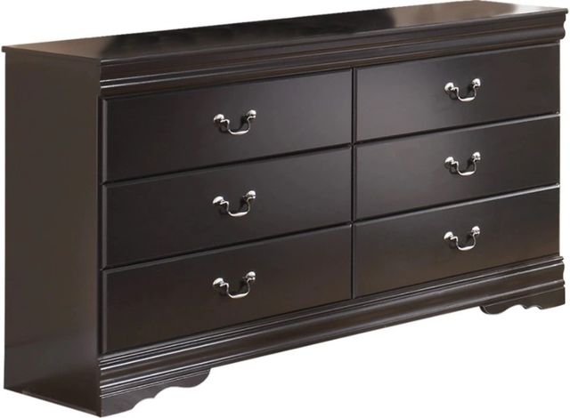 Signature Design by Ashley® Huey Vineyard Black Dresser and Mirror-1
