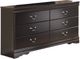Signature Design by Ashley® Huey Vineyard Black Dresser and Mirror-1