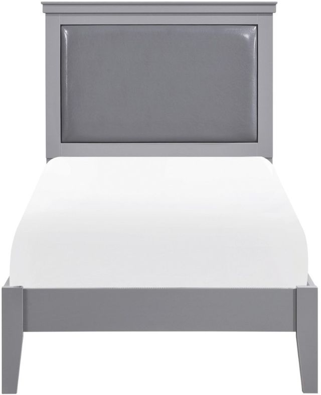 Homelegance® Seabright Gray Twin Youth Panel Bed-2