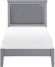 Homelegance® Seabright Gray Twin Youth Panel Bed-2