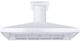 ZLINE 60" Stainless Steel Professional Convertible Vent Wall Mount Range Hood with Crown Molding-4