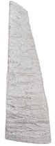 A & B Home White 9" Hanging Tree Trunk Planter-2