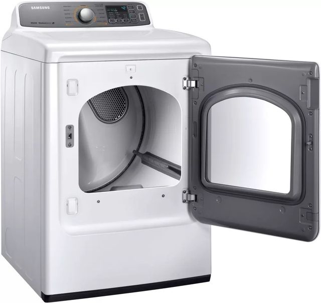 Samsung 7.4 Cu. Ft. White Electric Dryer-2