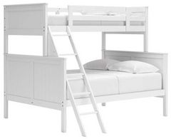 Signature Design by Ashley® Nextonfort White Twin Over Full Bunk Bed
