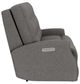 Flexsteel® Devon Fabric Power Reclining Sofa with Nailhead Trim-1