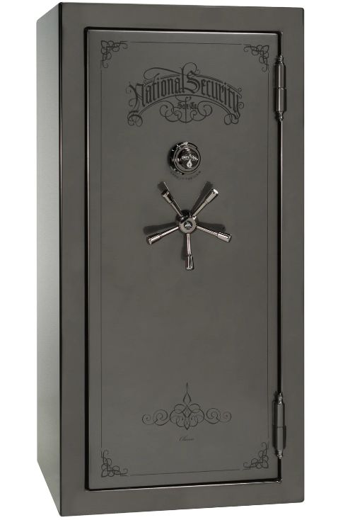 Liberty Safe Classic Plus Gray Marble 40 Mechanical Gun Safe-0