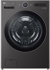 LG 5.8 Cu. Ft. Black Steel Front Load Washer