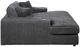 ACME Furniture Hilde Dark Gray Chaise Lounger-4