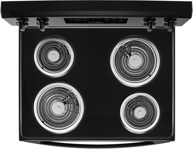 Amana® 30" Black Freestanding Electric Range-3