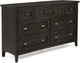 Magnussen Home® Westley Falls Graphite Drawer Dresser-1