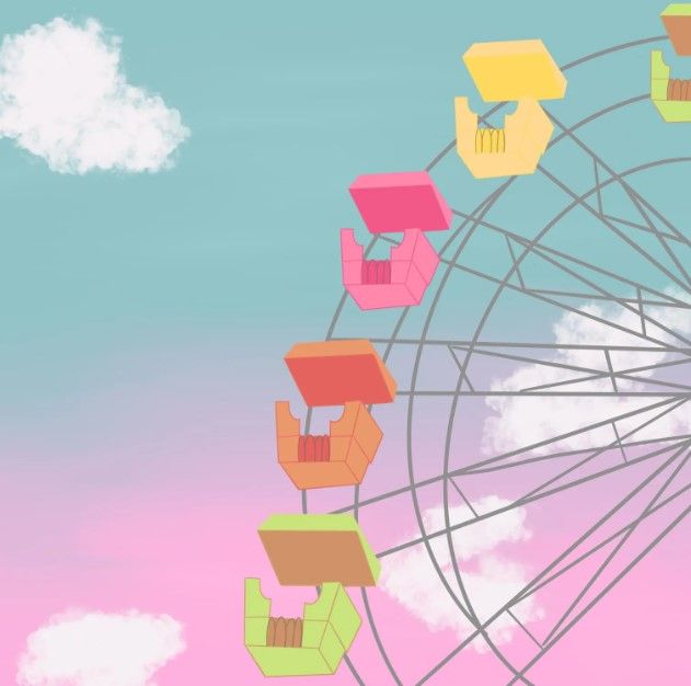 Classy Art Ferris Wheel by Ashley Singleton Wall Art-0