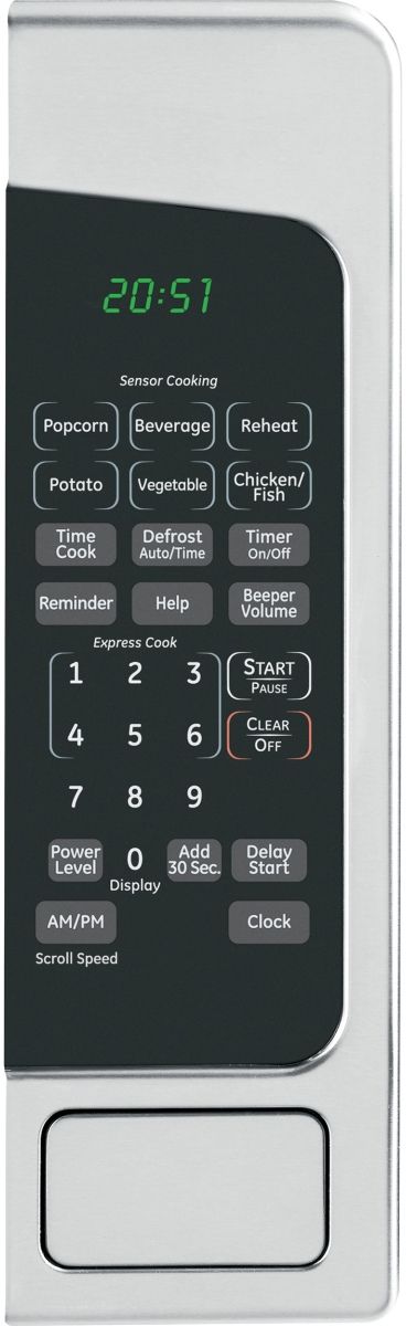 GE® 2.0 Cu. Ft. Stainless Steel Countertop Microwave-2
