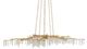Currey & Company Forest Light Natural/Washed Lucerne Gold Chandelier-0
