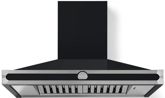 La Cornue CornuFé 110 43" Matte Black Wall Mounted Chimney Hood-0