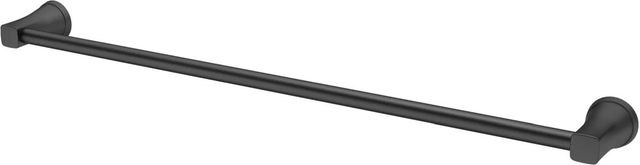 American Standard Glenmere Matte Black 24" Towel Bar-2