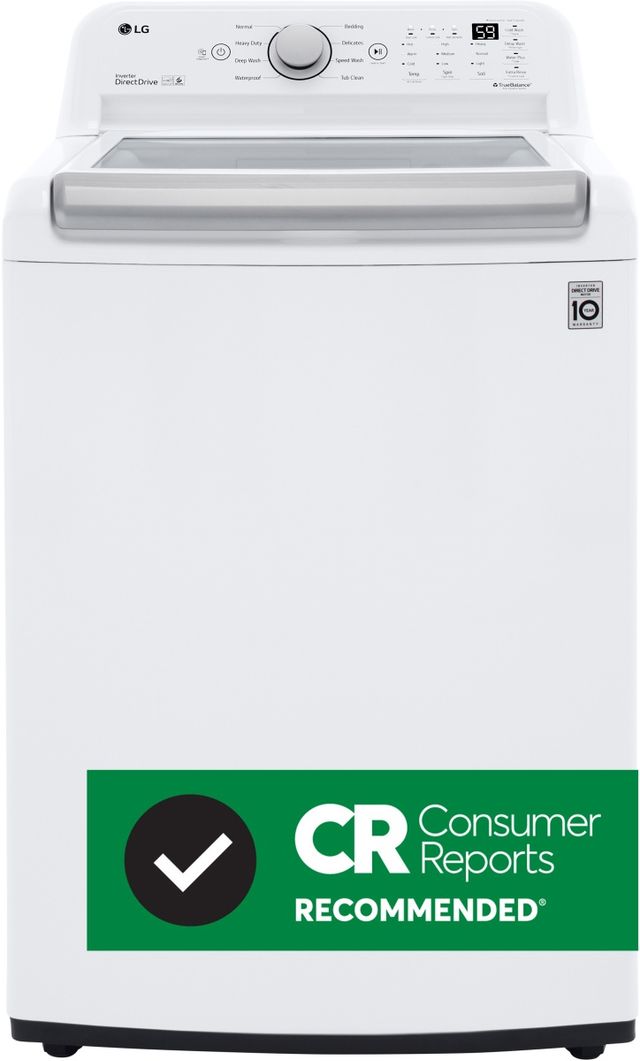 LG 5.0 Cu. Ft. White Top Load Washer-1