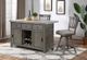 ECI Furniture PineCrest Distressed Pine/Grey Tulip Counter Stool-1
