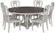 Liberty Furniture Magnolia Manor 7-Piece Antique White/Weathered Bark Optional Round Pedestal Dining Set-0