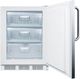 Accucold® 24" 3.5 Cu. Ft. Stainless Steel Upright Freezer-1