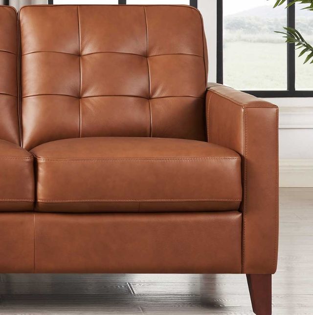 Hydeline® Aiden Nutmeg Brown Loveseat-2