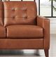Hydeline® Aiden Nutmeg Brown Loveseat-2