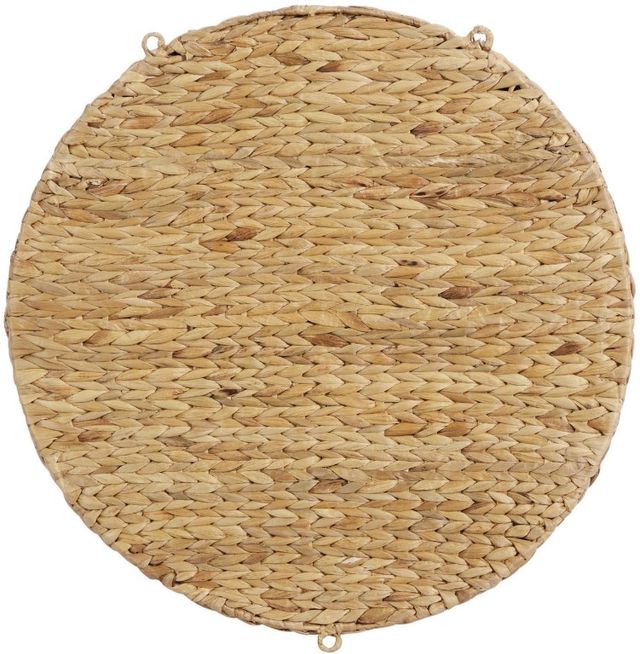 Deco Marche Brown Round 3-Shelves Wall Shelf-1