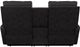La-Z-Boy® Liam Espresso Leather Manual Wall Reclining Loveseat with Console-3