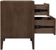 Modus Furniture Carlisle Pecan Pie 2-Drawer Nightstand-3