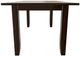 Mavin Customizable 36" Concave Extendable Dining Table with 12" Leaf-2
