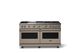 Viking® 5 Series 60" Nantucket Pro Style Gas (LP) Range with Brushed Brass Trim-0