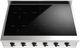 Ilve Nostalgie II 36” Stainless Steel Induction Rangetop with 6 Elements and Burnished Trim-1