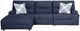 Signature Design by Ashley® Acklen Place 3-Piece Navy Power Reclining Left-Arm Facing Sectional and Chaise-0