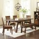 Jofran Inc. Cannon Valley Brown Trestle Dining Table-1