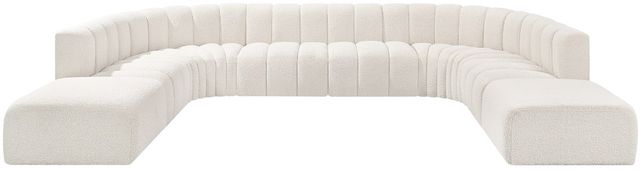 Meridian Furniture Arc 10-Piece Cream Modular Sectional-1