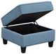 Homelegance® Garren Blue Storage Ottoman-3