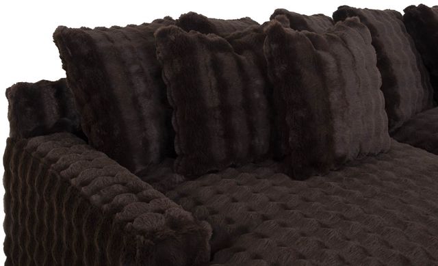 Franklin™ Angel 2-Piece Marshmallow Chocolate Sectional with Chaise-3