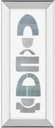 Classy Living Rob Delamater Neutral Totems VII 18" Wall Art-0