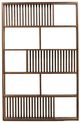 Dovetail Furniture Newell Brown Bookcase-1