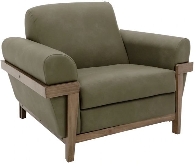 International Furniture Direct Mezquite Green Arm Chair-0