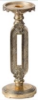 A & B Home Antique Gold Candle Holder-1