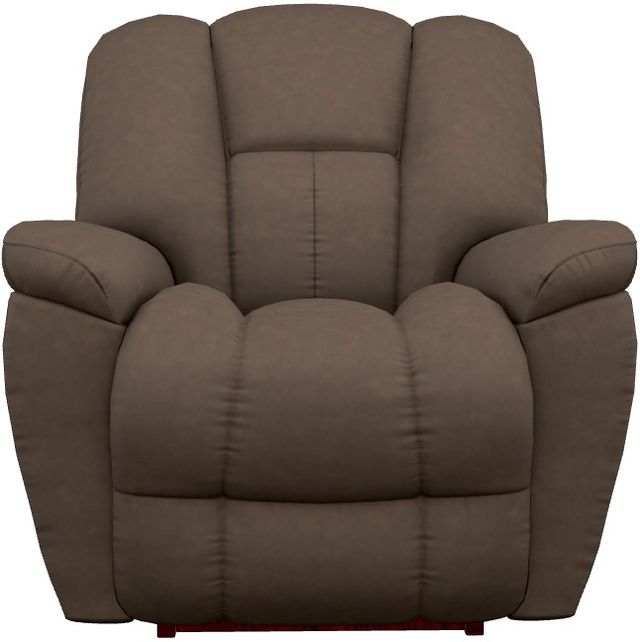 La-Z-Boy® Maverick Mahogany Power Rocking Recliner with Headrest and Lumbar-1