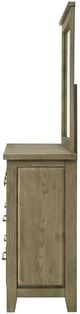 Coaster® Hazlewood Vineyard Oak Bedroom Dresser with Mirror-2